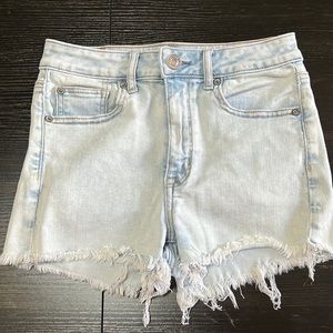 AE High Waisted Jean Shorts Size 2